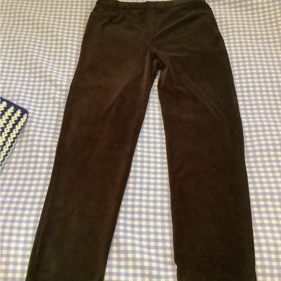 Susan Graver Pants - Susan Graver Women's Knit Corduroy Straight Leg Pull-On Pants - Regular Small